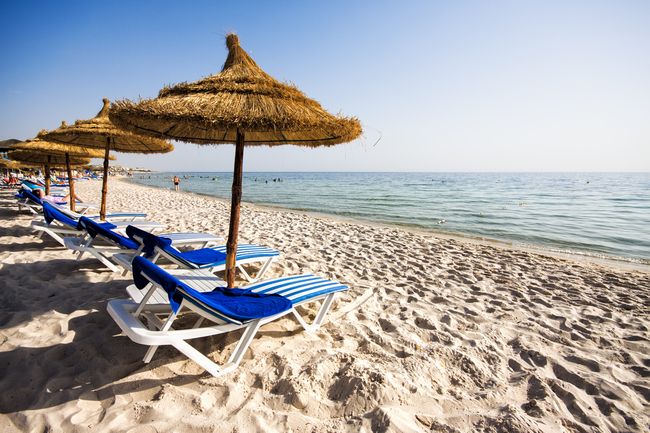 Plaża w Tunezji