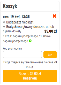 kup bilet do bratysławy