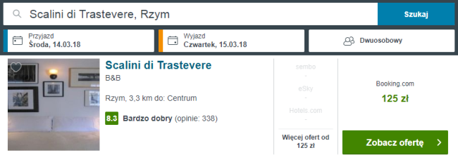 rzym noclegi