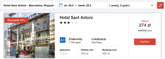 zarezerwuj hotel w barcelonie