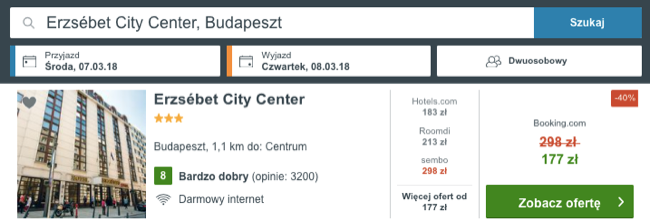 zarezerwuj hotel w budapeszcie