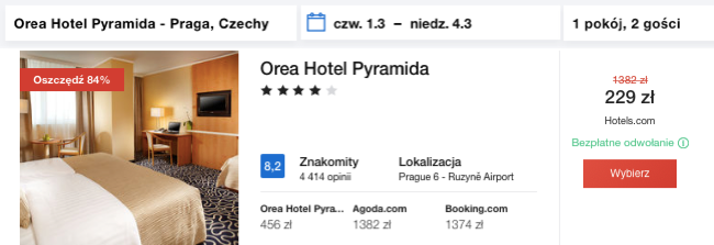 zarezerwuj hotel w pradze
