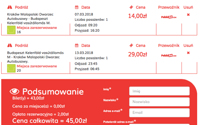 kup bilet do budapesztu