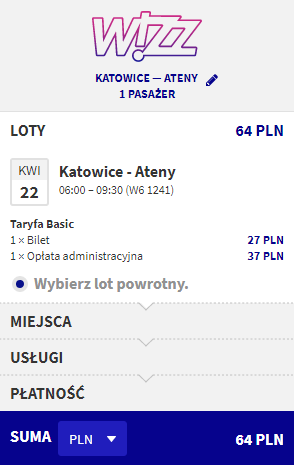 Rezerwacja przelotów z Katowic do Aten