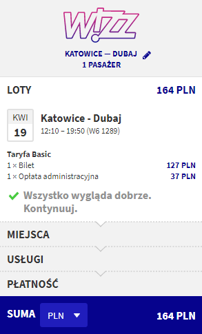 Rezerwacja przelotów z Katowic do Dubaju