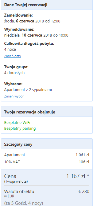 maggiore potwierdzenie