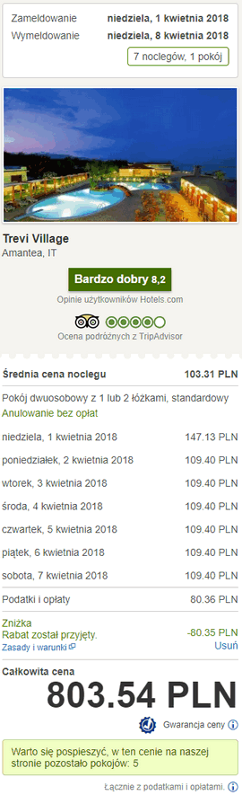 noclegi w Kalabrii