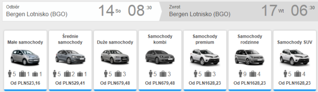 bergen auto