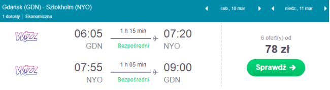 sztokholm gdańsk