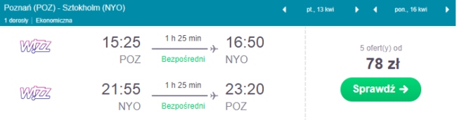sztokholm poznań