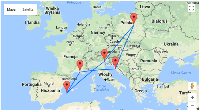 oblotówka mapa