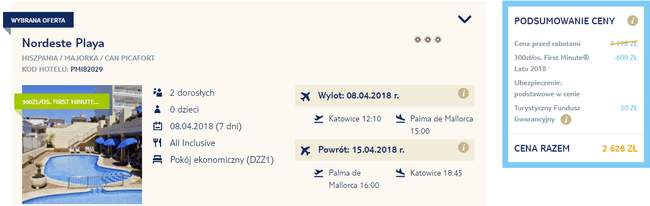 wczasy na Majorce