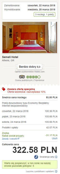 noclegi w Atenach