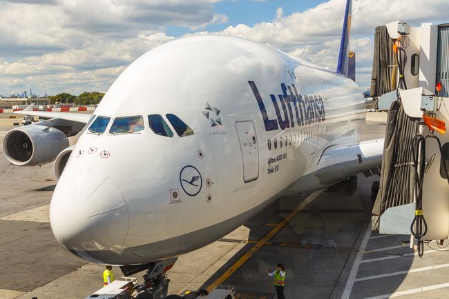 Samolot Lufthansa