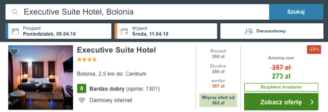 zarezerwuj hotel w bolonii