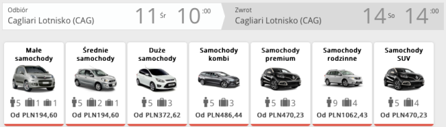cagliari auto