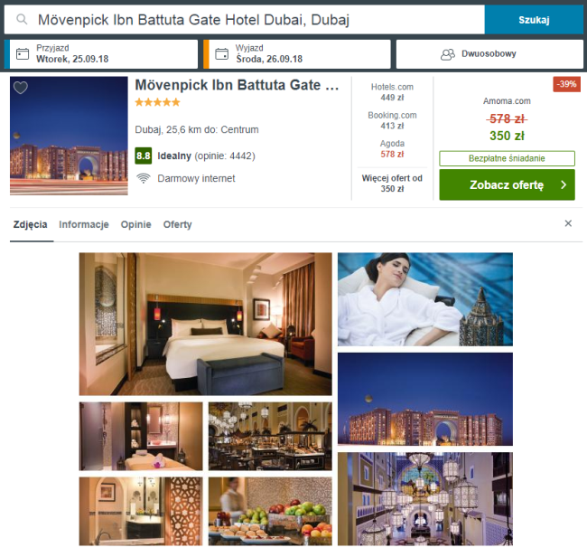 dubaj movenpick