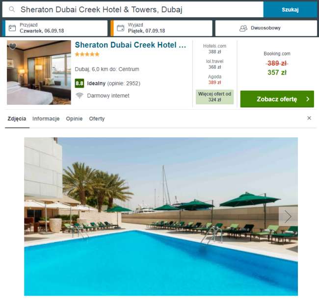 dubaj sheraton