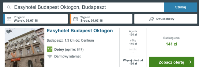 zarezerwuj hotel w budapeszcie