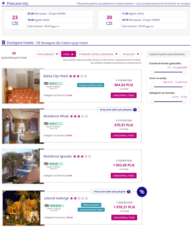 rezerwacja wizz tours
