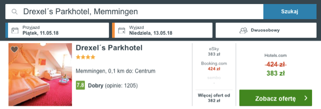 zarezerwuj hotel w memmingen