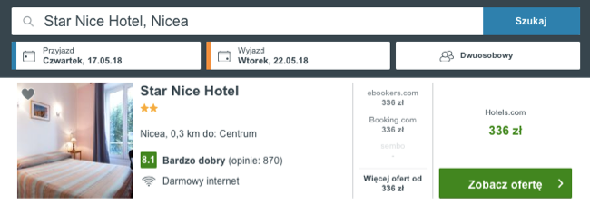 zarezerwuj hotel w nicei