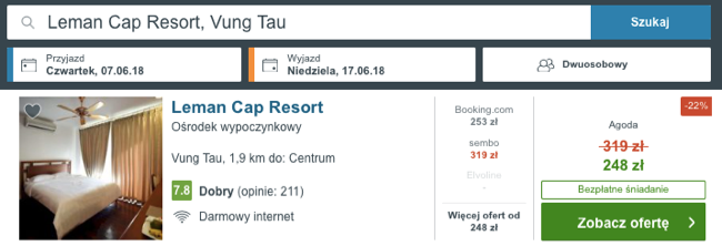 zarezerwuj hotel w wietnamie