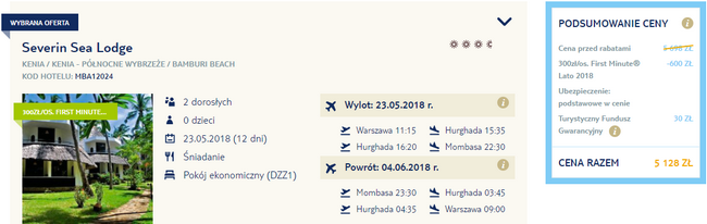 wczasy w Kenii