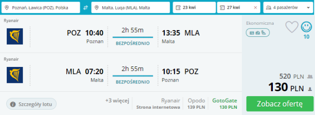 malta loty
