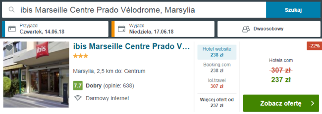 Rezerwacja obiektu w Marsylii
