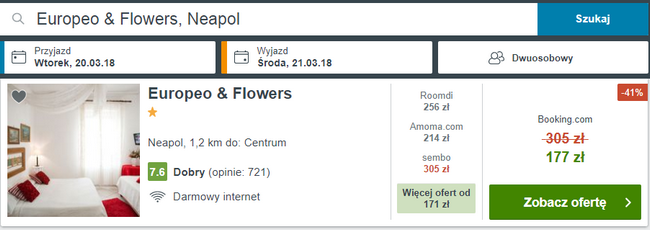 europeo flowers neapol hotel