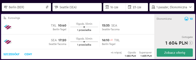 loty do seattle