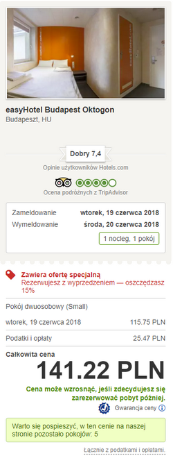 noclegi w Budapeszcie