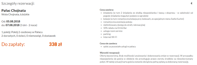 Travelist pałac