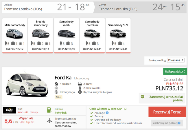 auto w tromso
