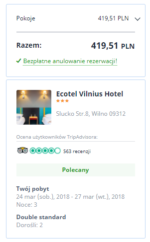 wilno hotel