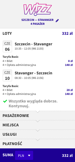 zarezerwuj lotdo stavanger
