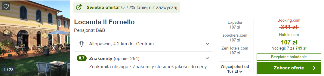 Toskania noclegi