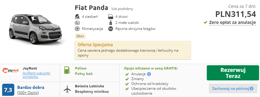 Auto we Włoszech