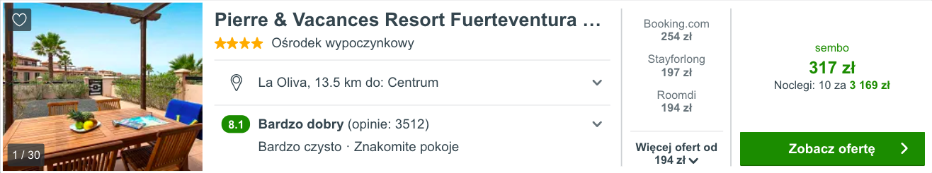 zarezerwuj hotel na fuerteventurze