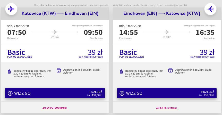 zarezerwuj loty do eindhoven