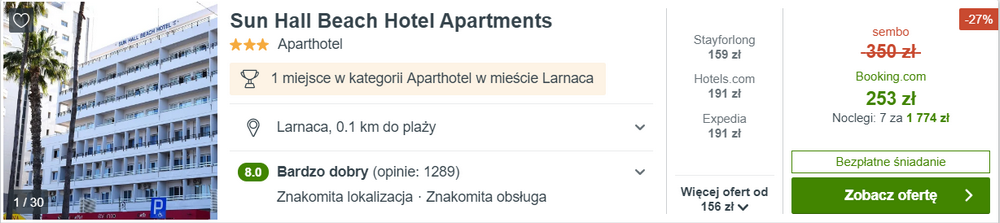 cypr noclegi