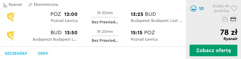 zarezerwuj loty do budapesztu