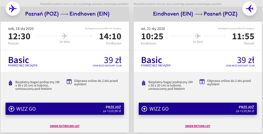 zarezerwuj loty do eindhoven
