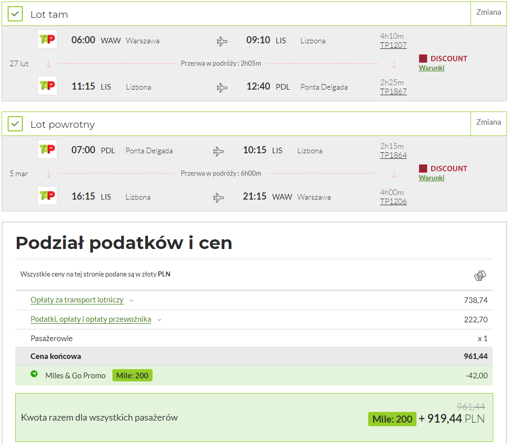 rezerwacja lotów