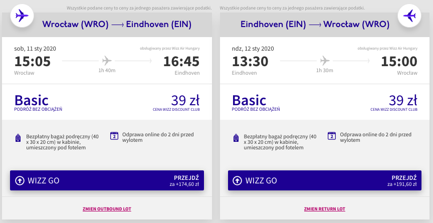 zarezerwuj loty do eindhoven