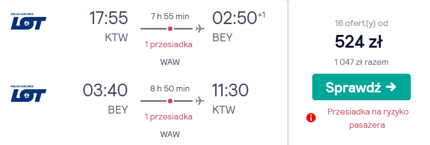 rezerwacja lotów