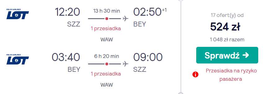 rezerwacja lotów