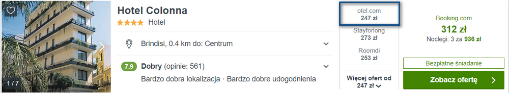 brindisi spanie
