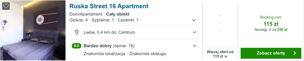 zarezerwuj hotel we lwowie
